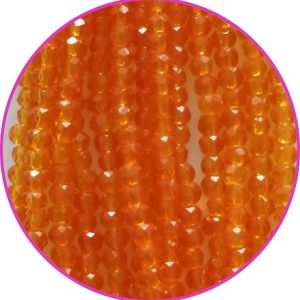 CRISTAL NARANJA TRASLÚCIDO #2