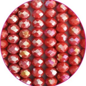 CRISTAL ROJO PERLADO #8