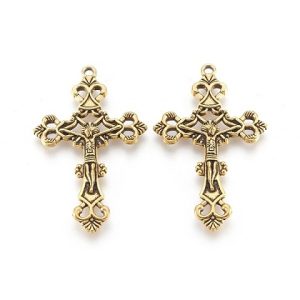 CRUCIFIJO ORO ANTIGUO