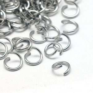 ARGOLLAS DE ACERO INOX 6 x 0.8 MM ( PACK 10 PCS )
