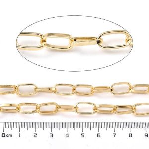 CADENA OVAL ALUMINIO