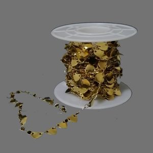 CADENA CORAZON ACERO INOX.