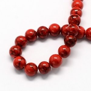 TURQUESA ROJA 8 MM