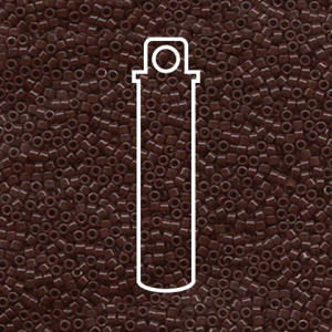 MIYUKI DELICA 11/0 OPAQUE CHOCOLATE BROWN