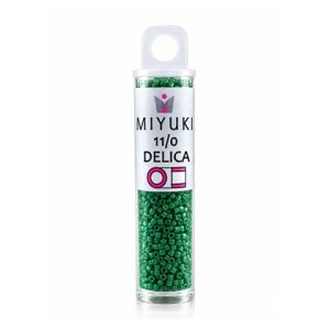 MIYUKI DELICA 11/0 DYED OPAQUE JADE