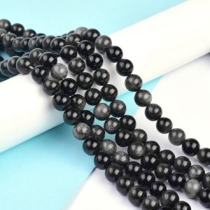 Obsidiana Silver 10 mm