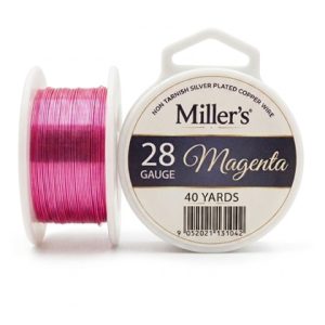 ALAMBRE MAGENTA #28