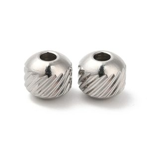 SEPARADOR REDONDO PLATEADO 6 MM